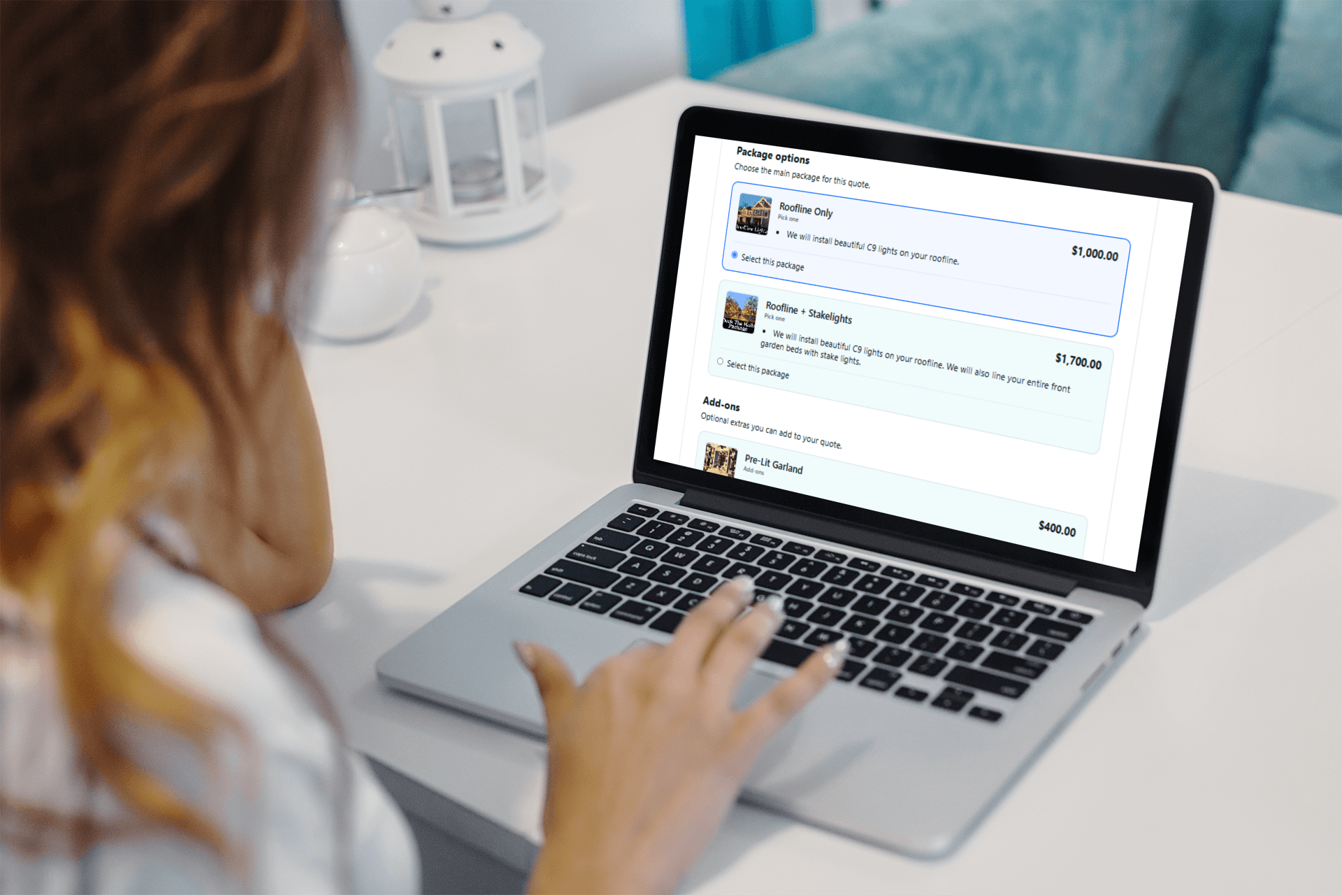 Job Pulse customer portal for quotes, approvals, and payments